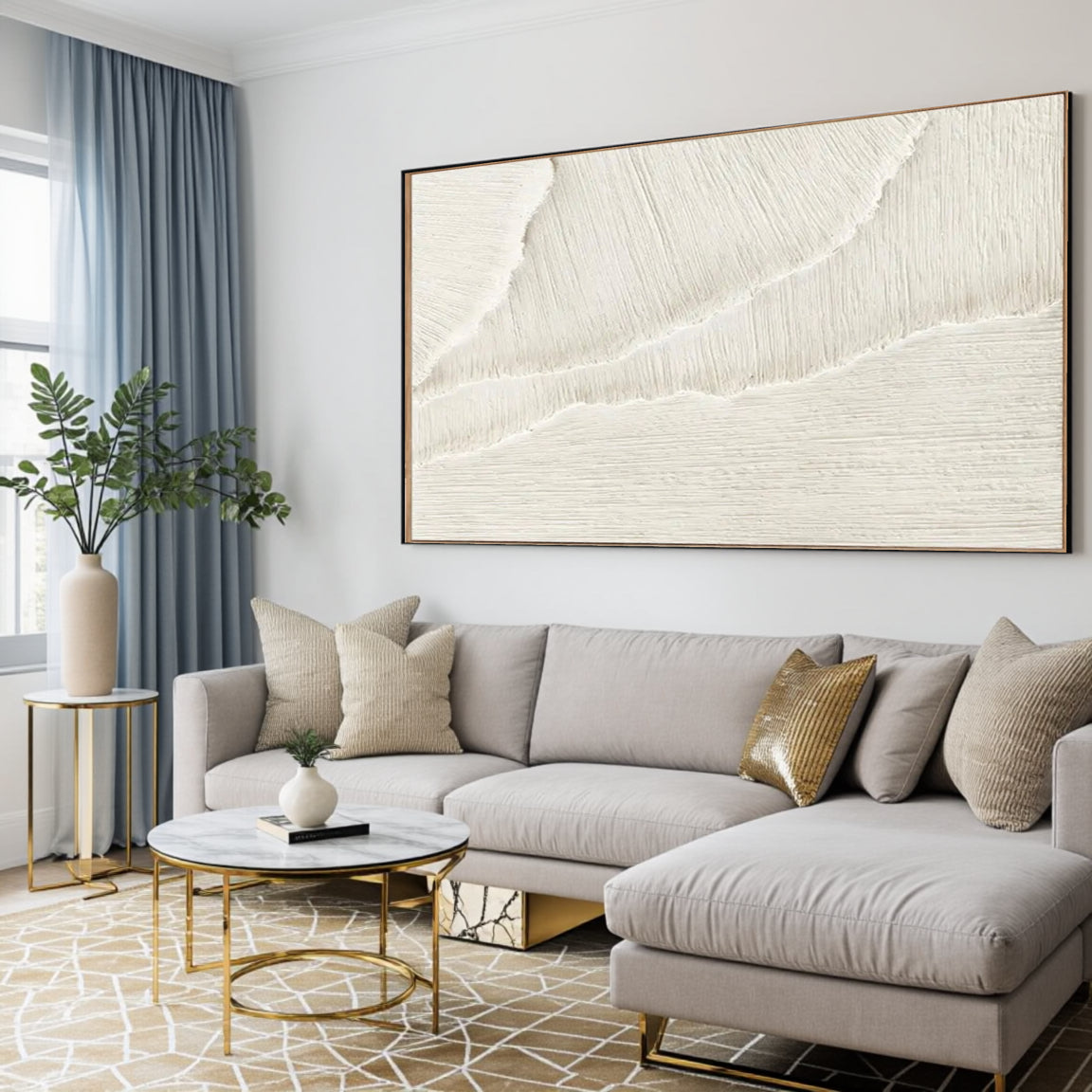 Plaster Art Minimalist Textured Painting #MM016