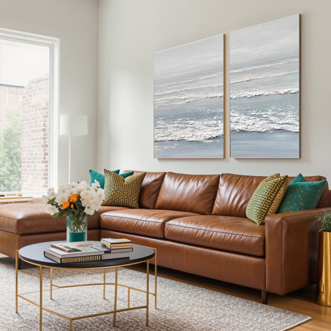 Ocean And Sky Painting Set of 2#OS 038