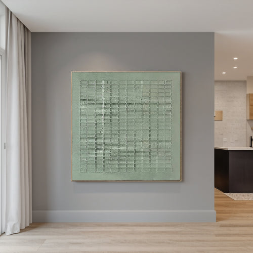 Blue & Green Abstract #BG013