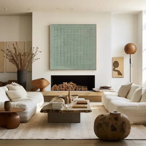 Blue & Green Abstract #BG013