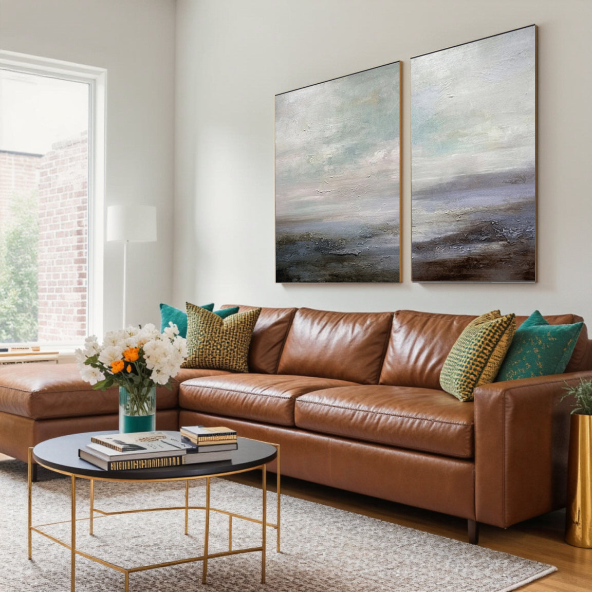 Ocean And Sky Painting Set of 2#OS 041