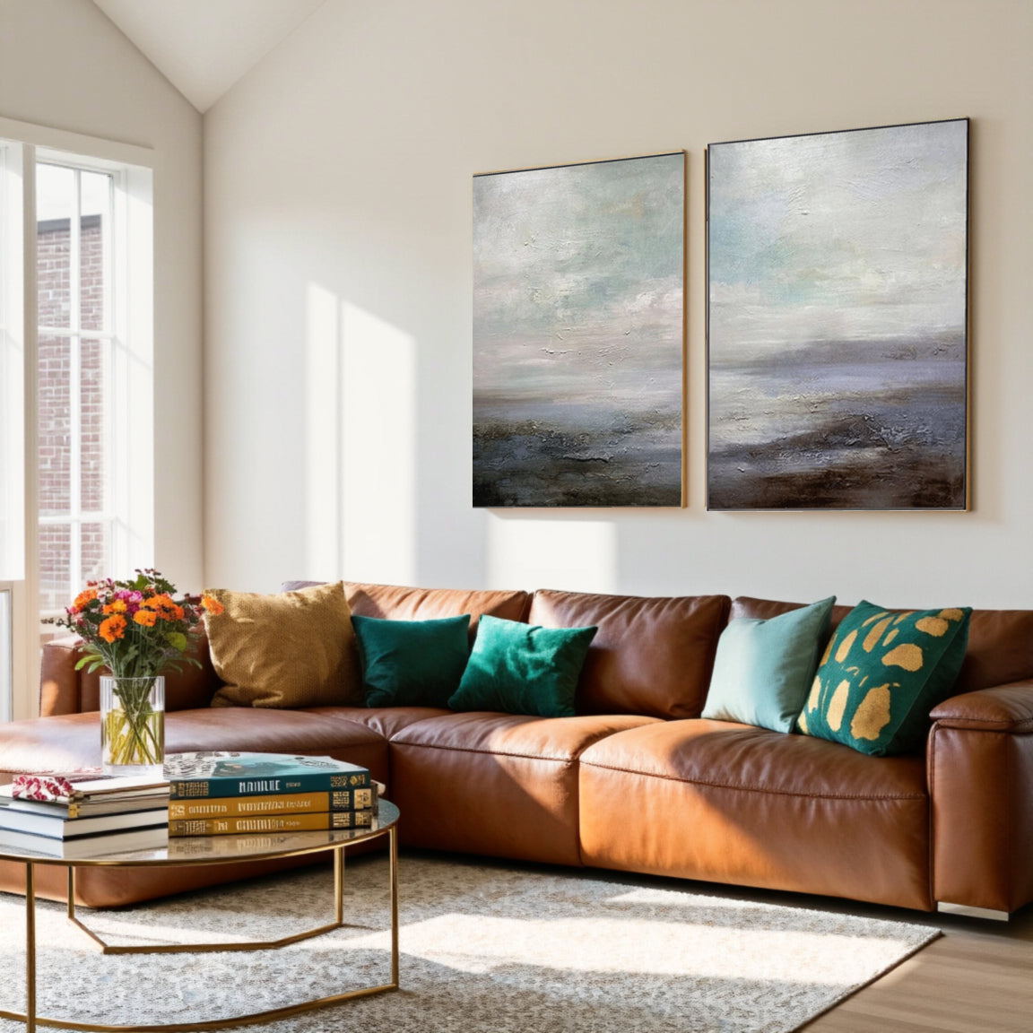 Ocean And Sky Painting Set of 2#OS 041