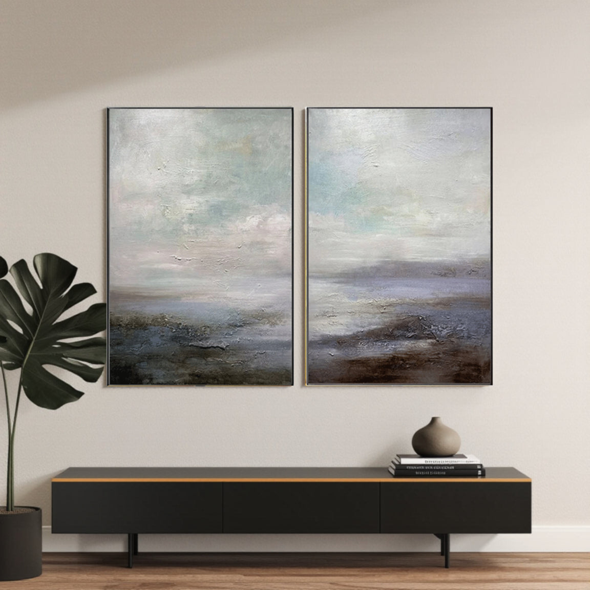 Ocean And Sky Painting Set of 2#OS 041