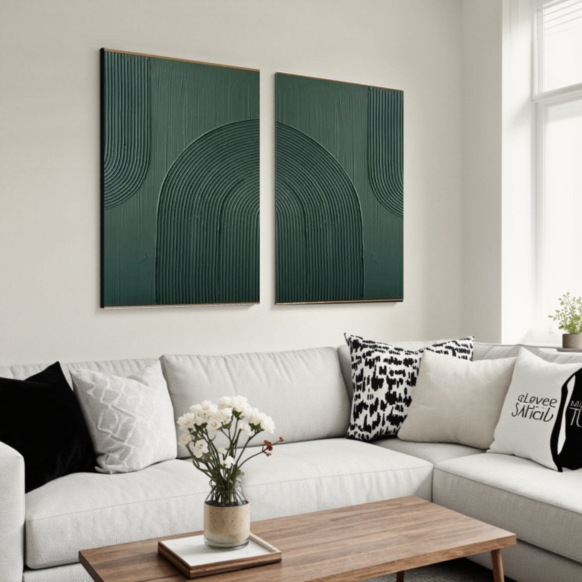 Abstract Tranquility Set of 2 #WS019