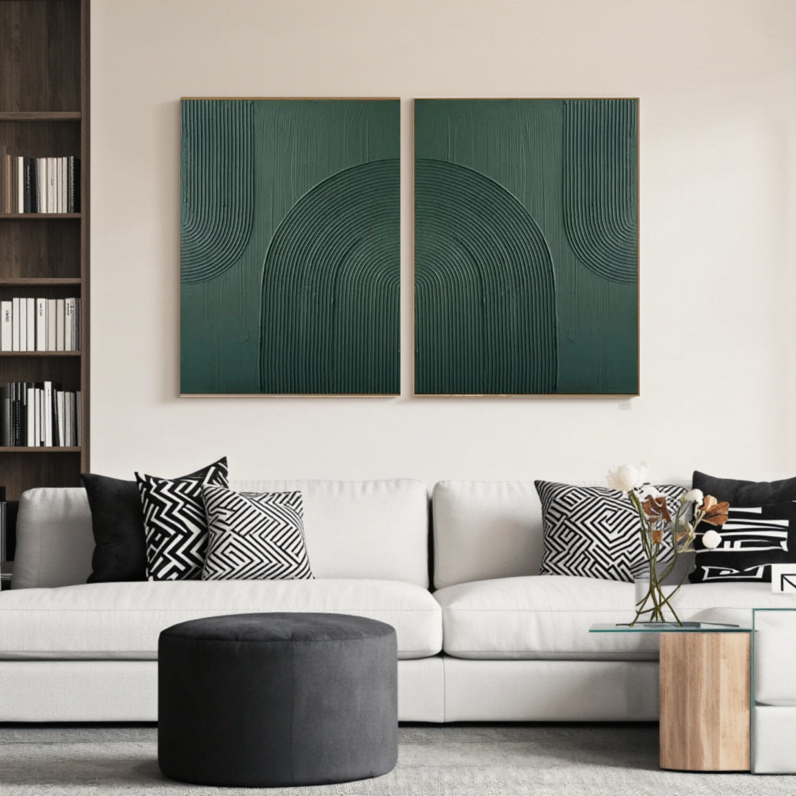 Abstract Tranquility Set of 2 #WS019