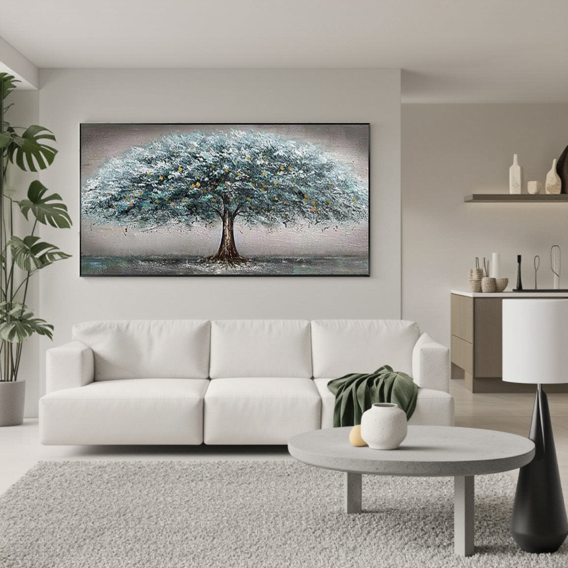 Flower And Tree Painting #FT 008