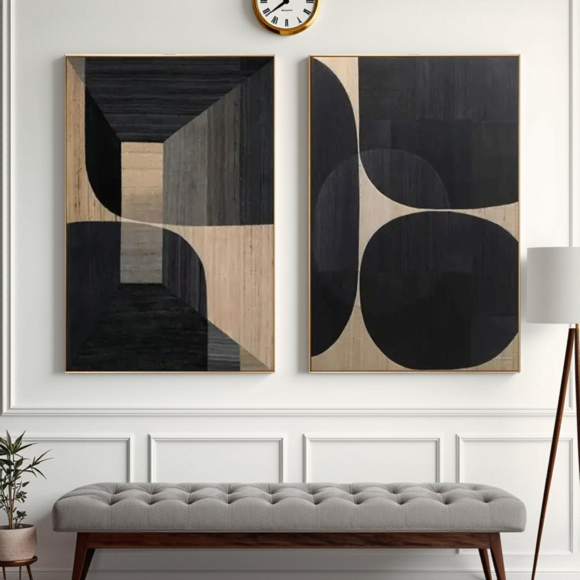 Abstract Tranquility Set of 2 #WS023