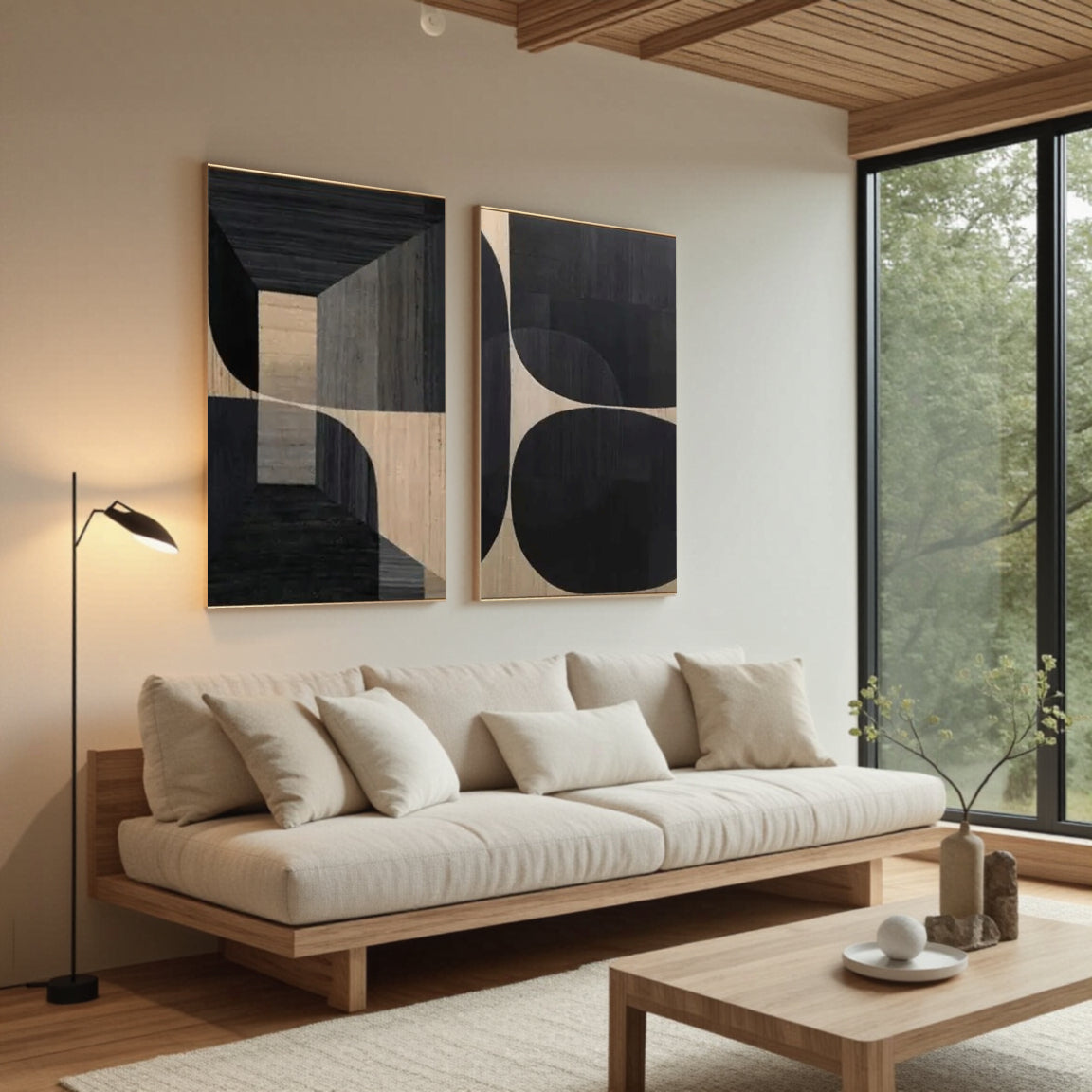 Abstract Tranquility Set of 2 #WS023