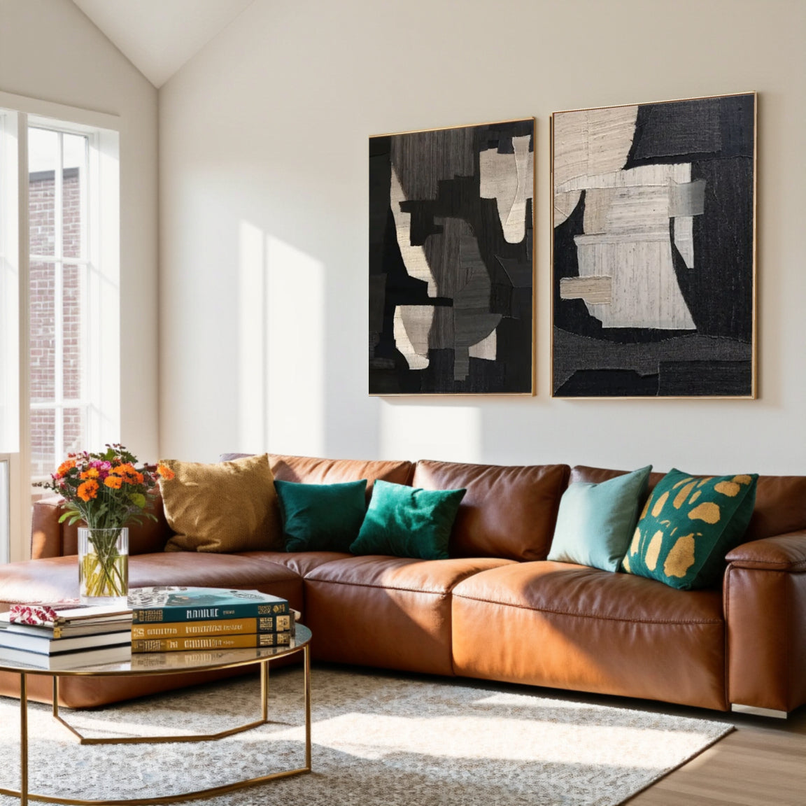 Abstract Tranquility Set of 2 #WS018