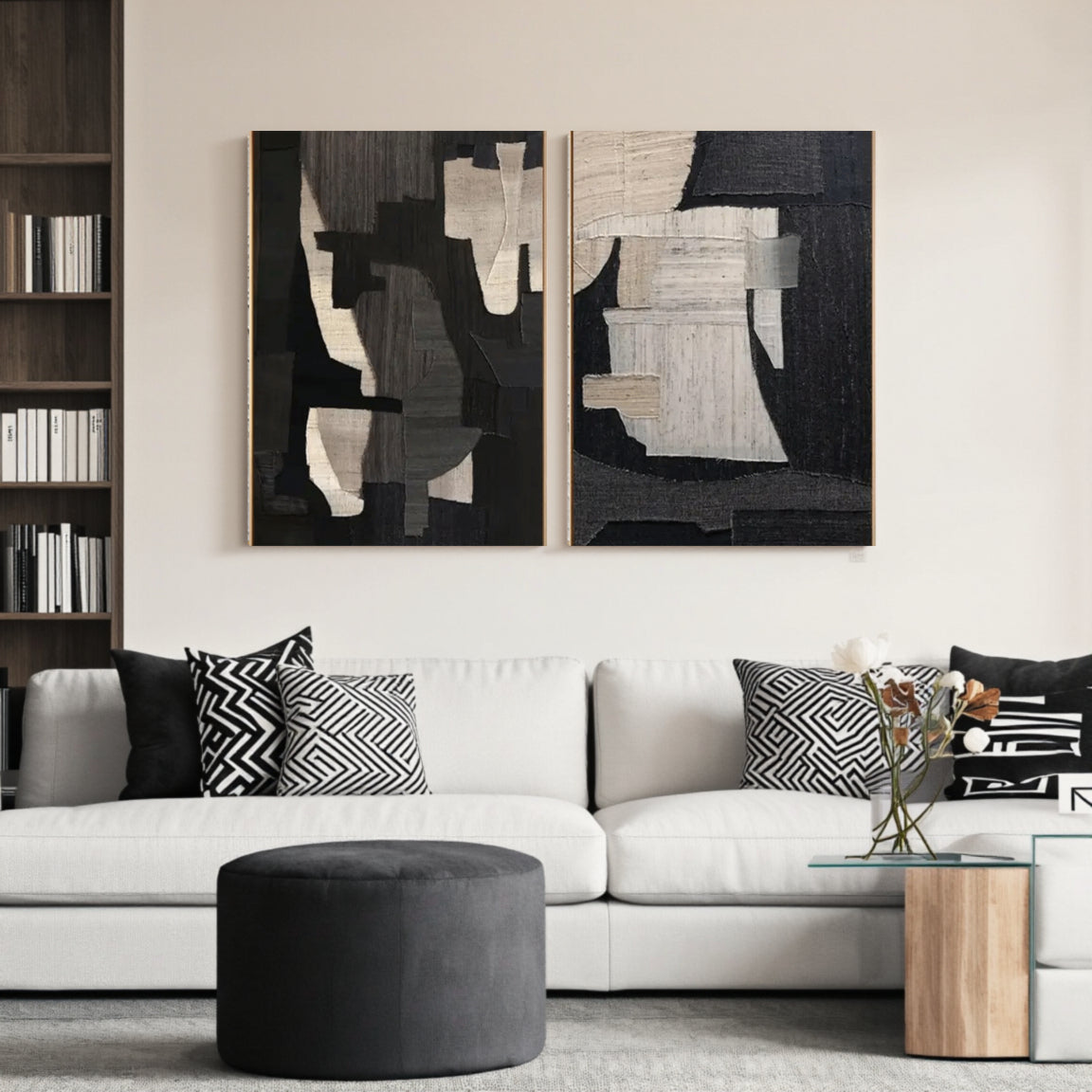 Abstract Tranquility Set of 2 #WS018