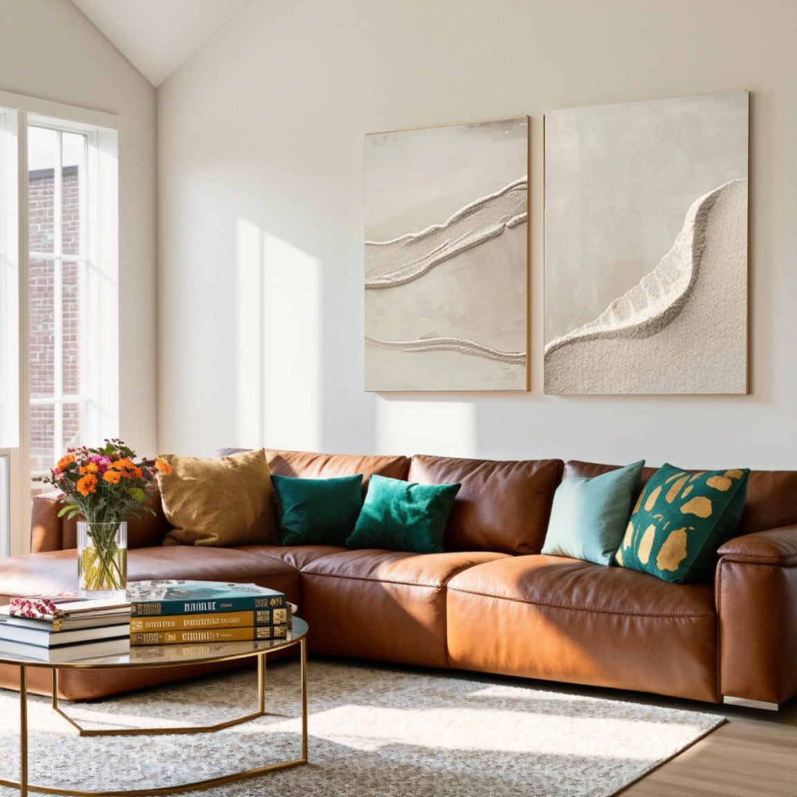 Ocean And Sky Painting Set of 2#OS 223