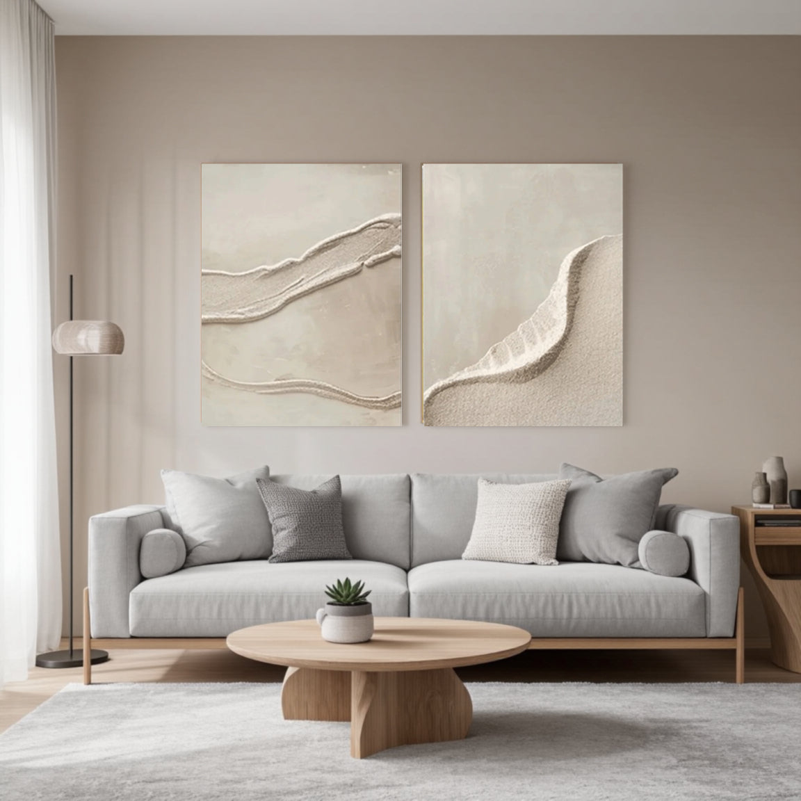 Ocean And Sky Painting Set of 2#OS 223