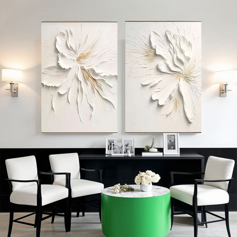 Flower And Tree Painting Set of 2 #FT 037
