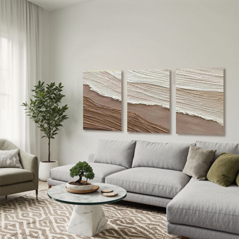 Wabi Sabi Painting "Flujo Quieto"