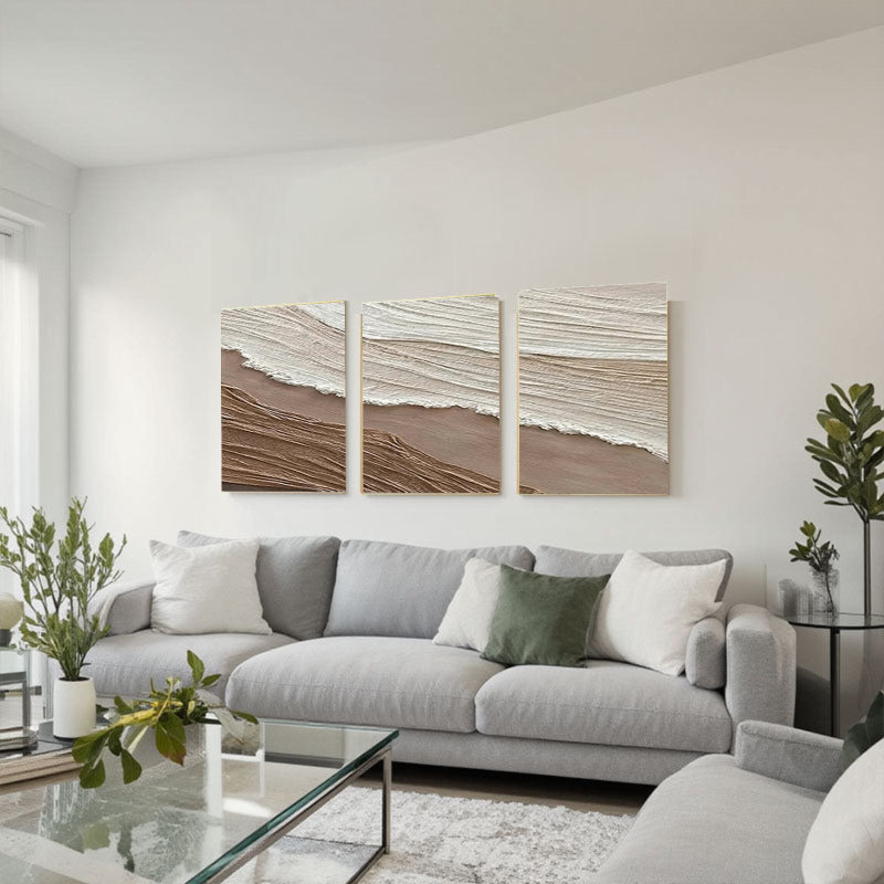 Wabi Sabi Painting "Flujo Quieto"