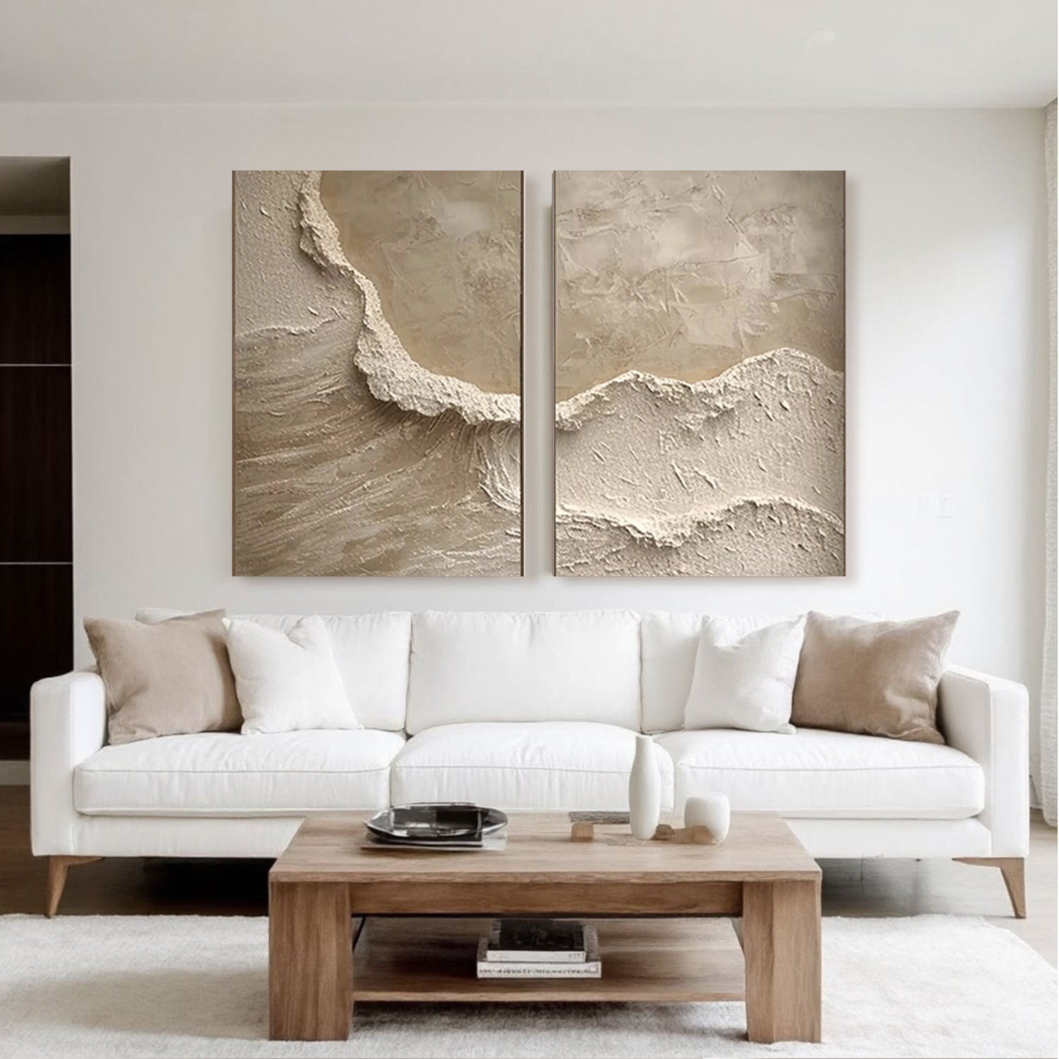 Ocean And Sky Painting Set of 2#OS 107