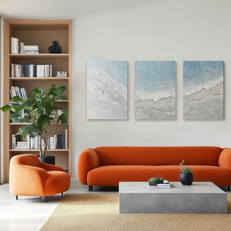 3D Textured Painting " Susurro Marino"