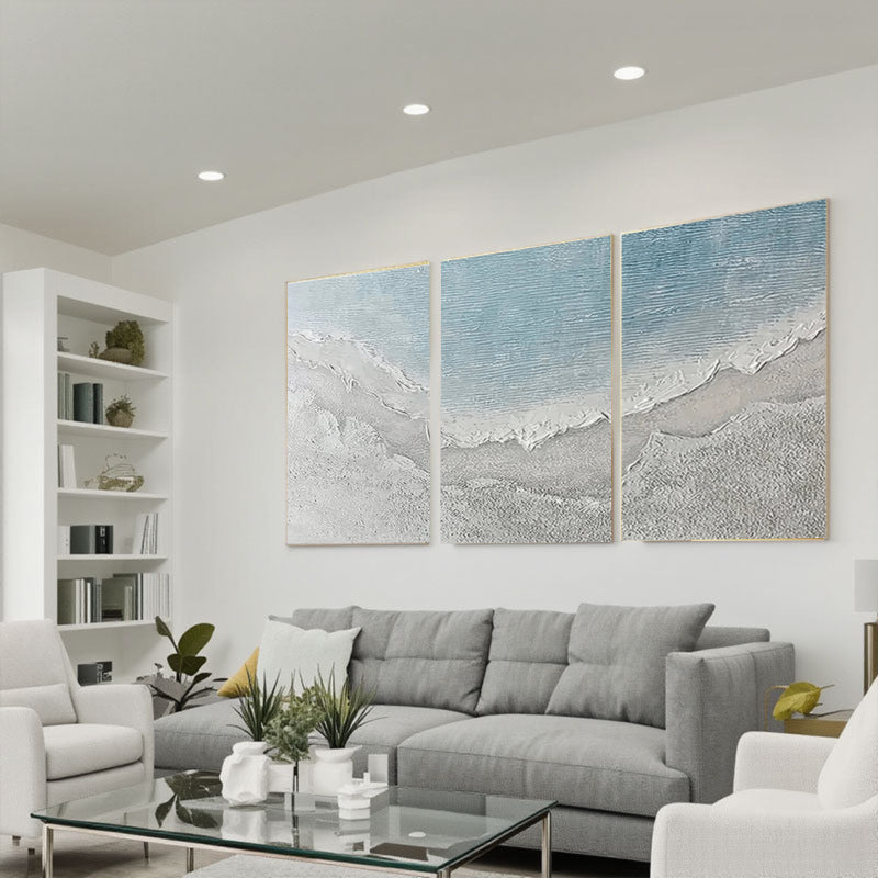 3D Textured Painting " Susurro Marino"