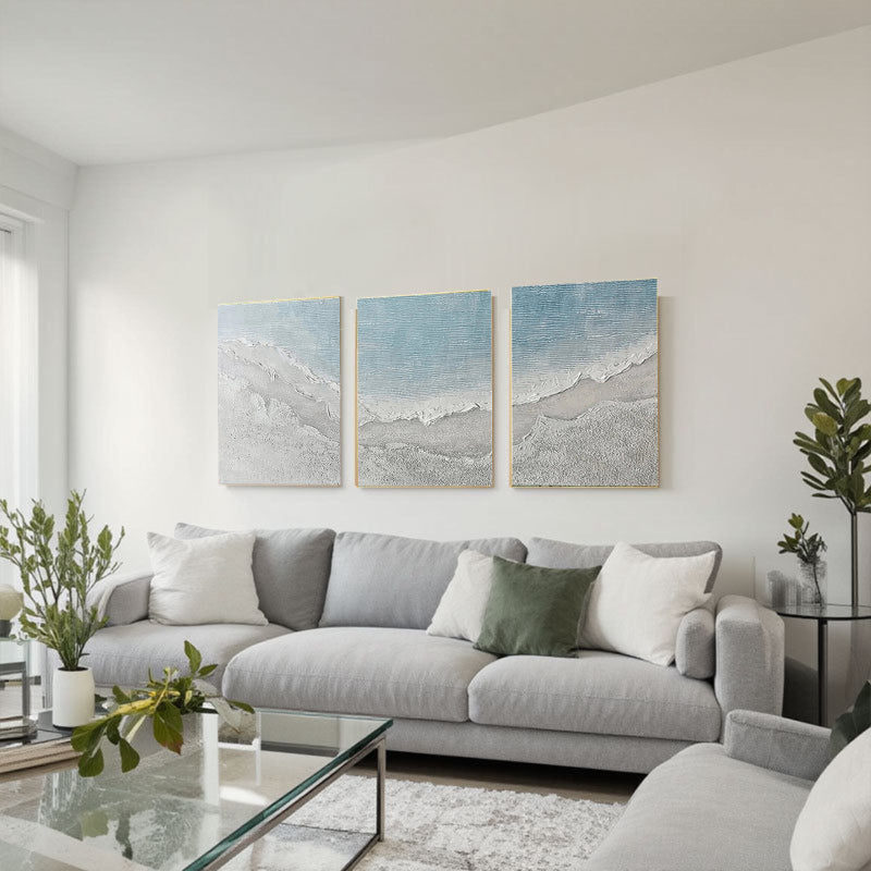 3D Textured Painting " Susurro Marino"