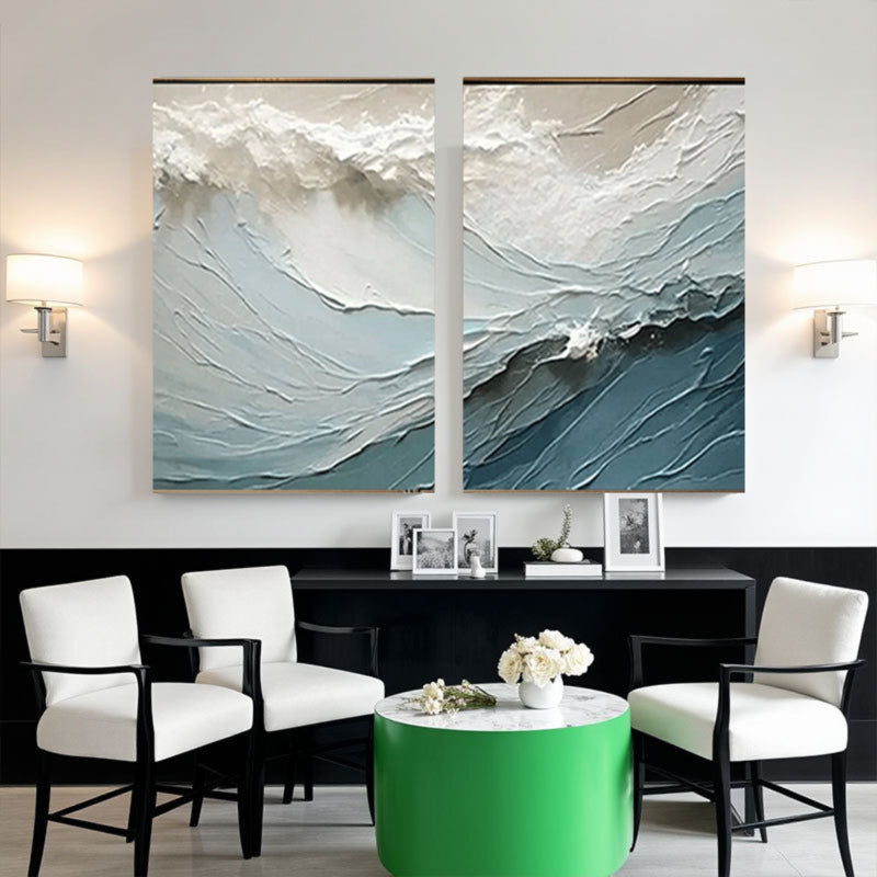 Abstract Painting "Azuréeve”