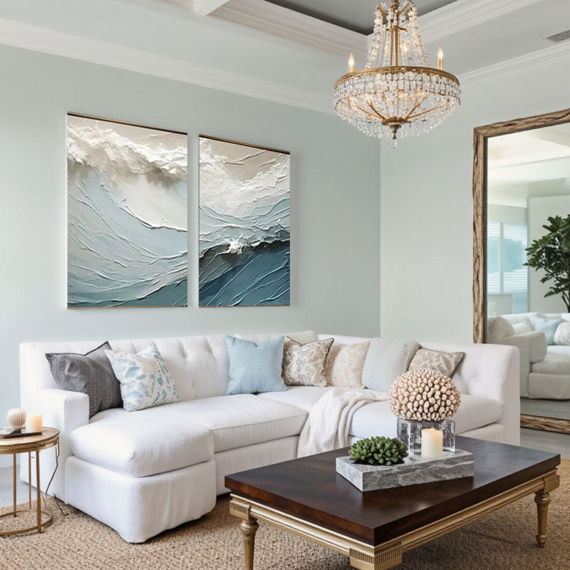 Abstract Painting "Azuréeve”