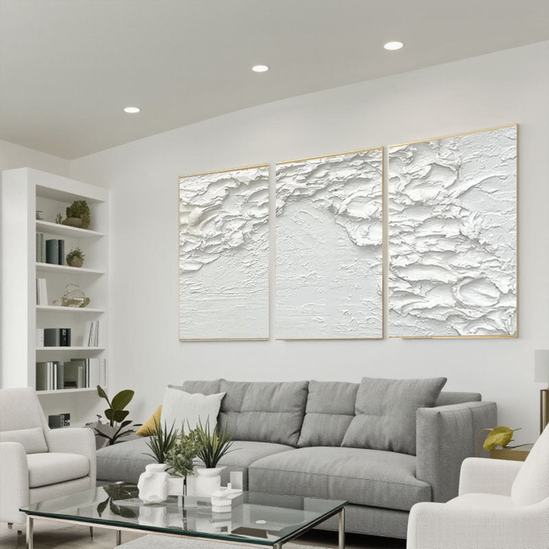 3D Textured Painting "Suspiro de Cal"