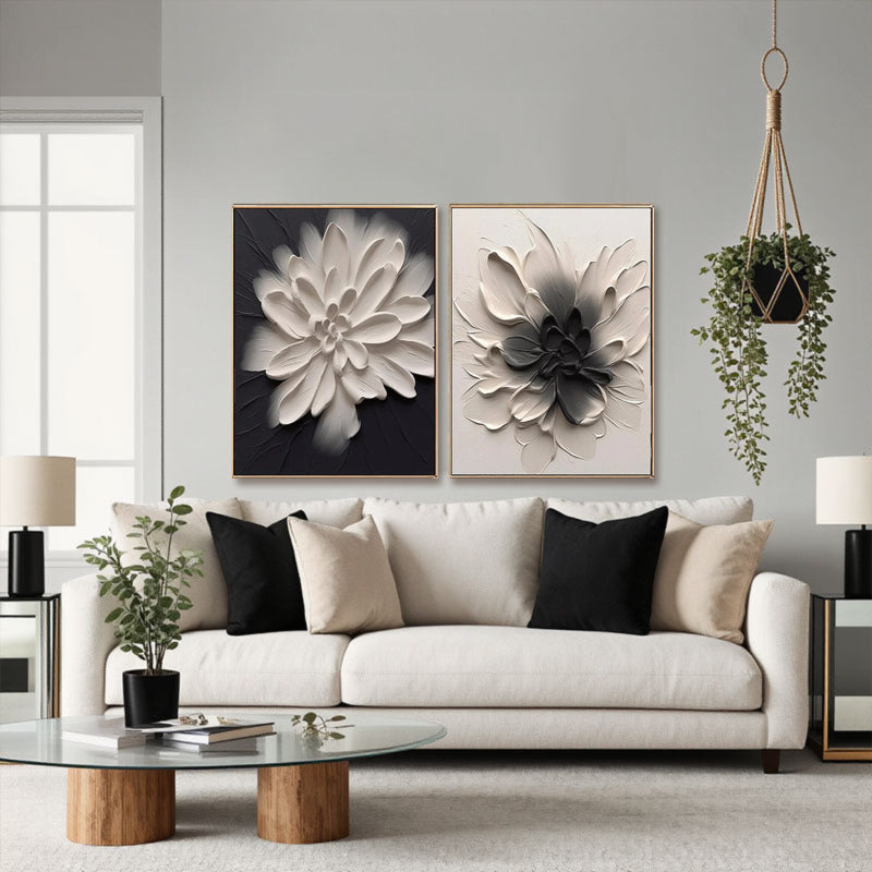 Flower And Tree Painting Set of 2 #FT 039