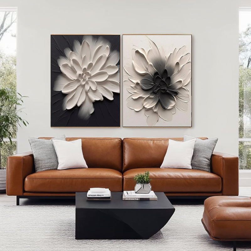 Flower And Tree Painting Set of 2 #FT 039