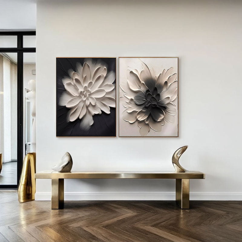 Flower And Tree Painting Set of 2 #FT 039