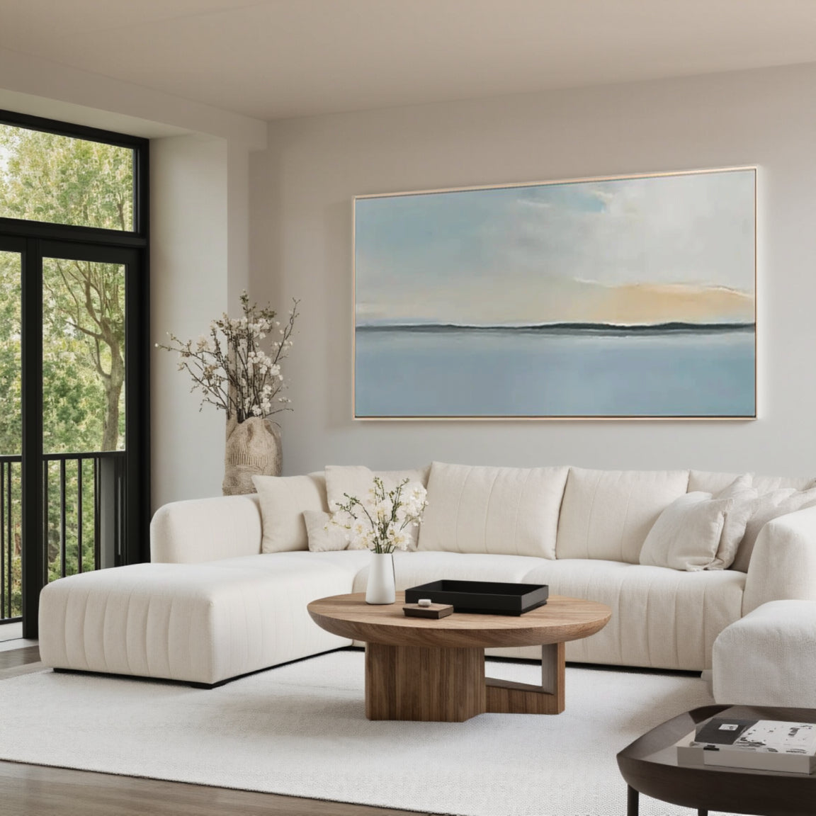 Ocean And Sky Painting #OS 023