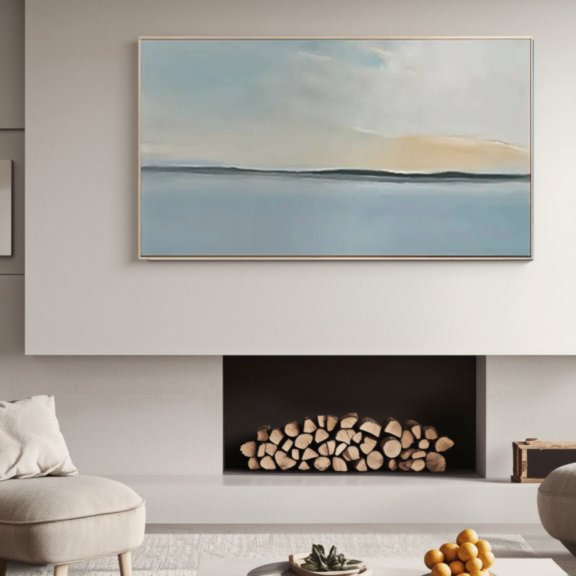 Ocean And Sky Painting #OS 023