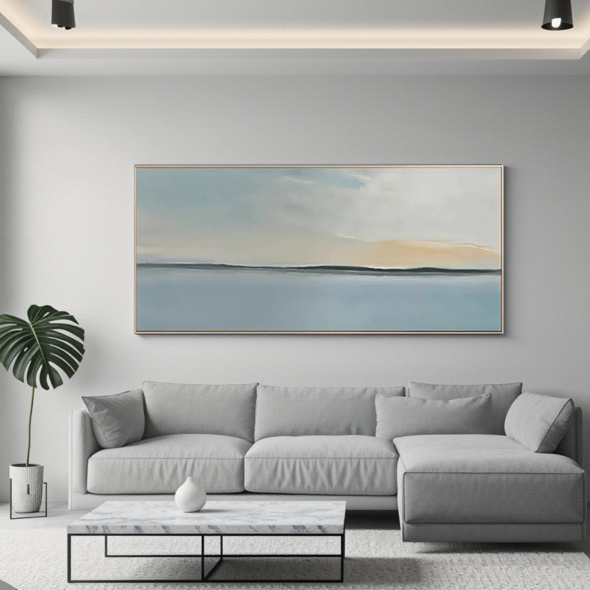 Ocean And Sky Painting #OS 023