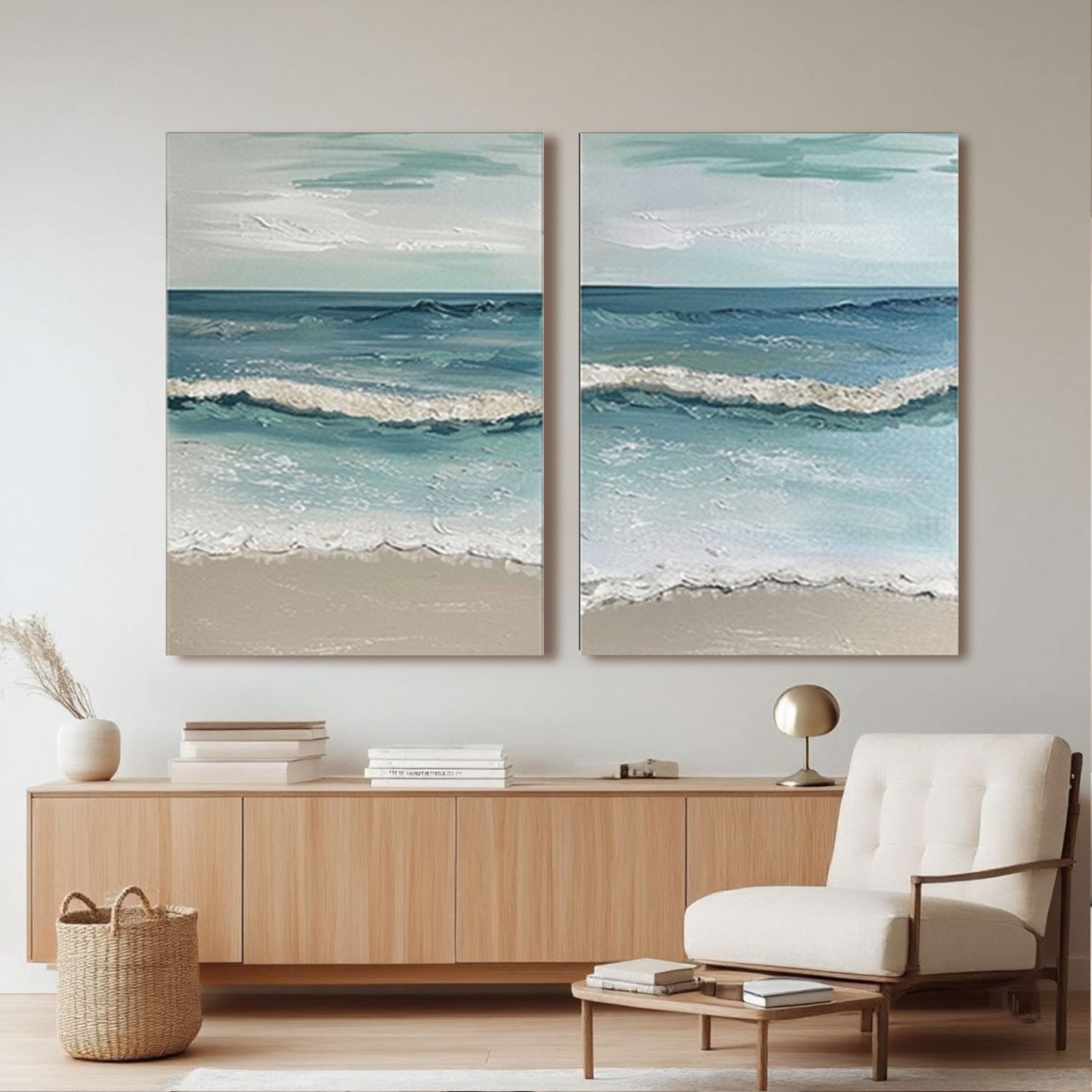 Plaster Painting "Calme"