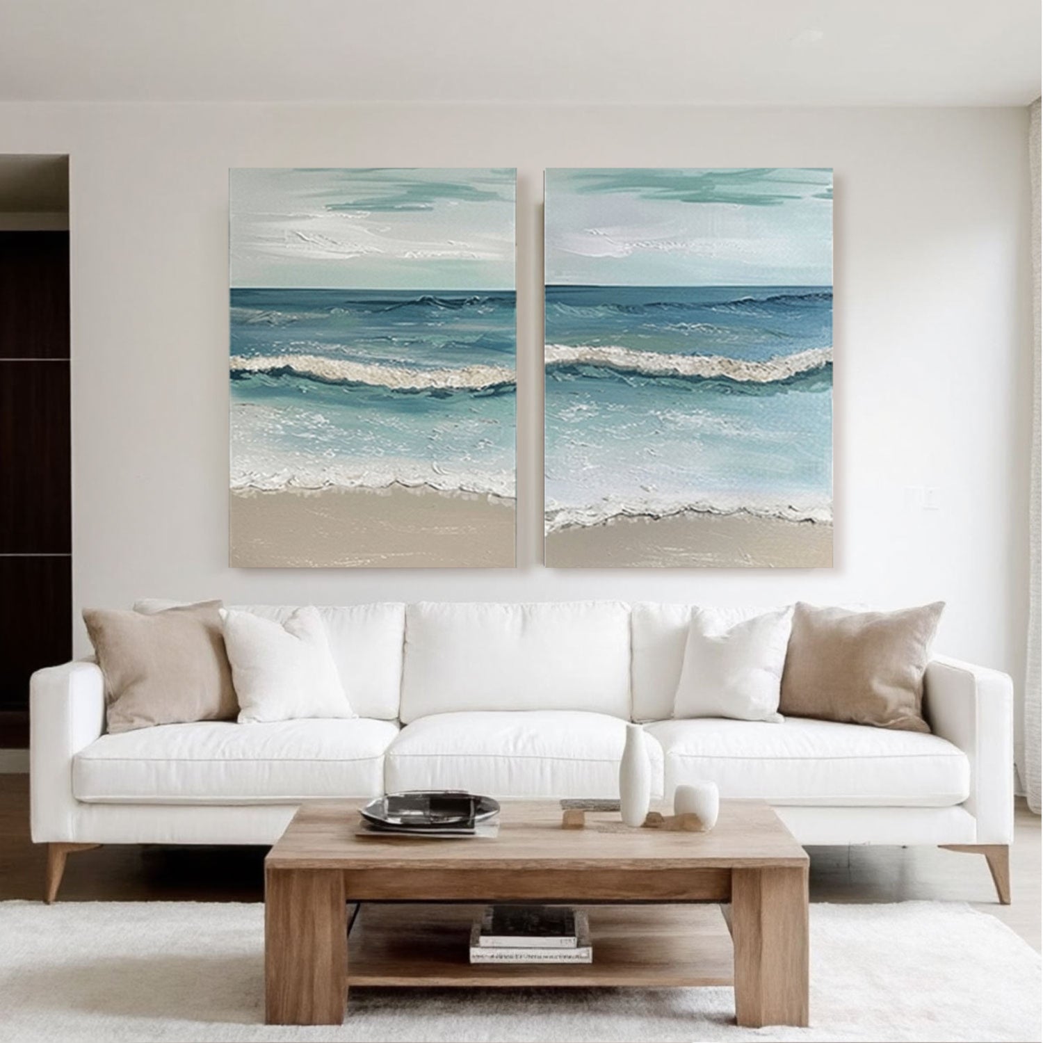 Plaster Painting "Calme"