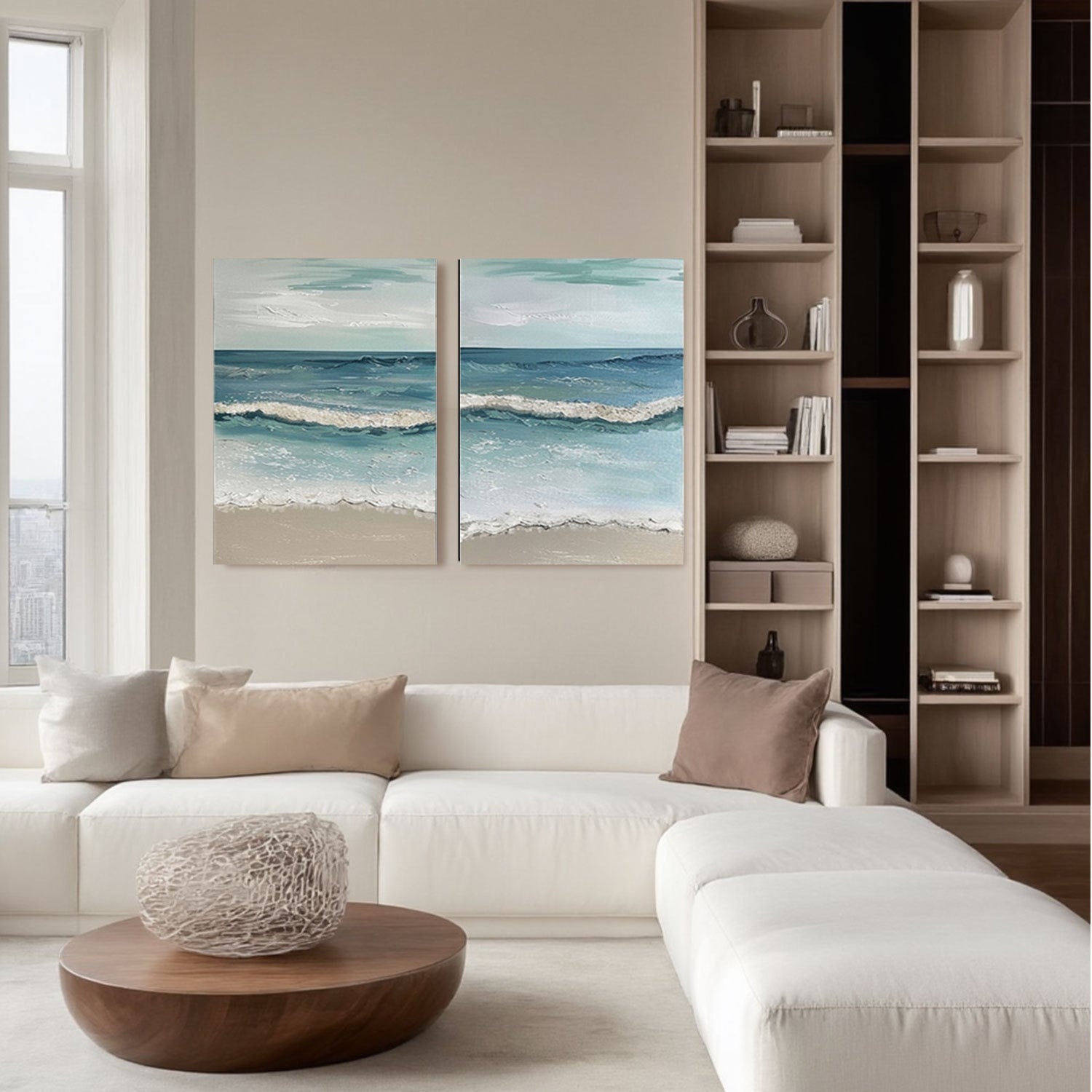 Plaster Painting "Calme"