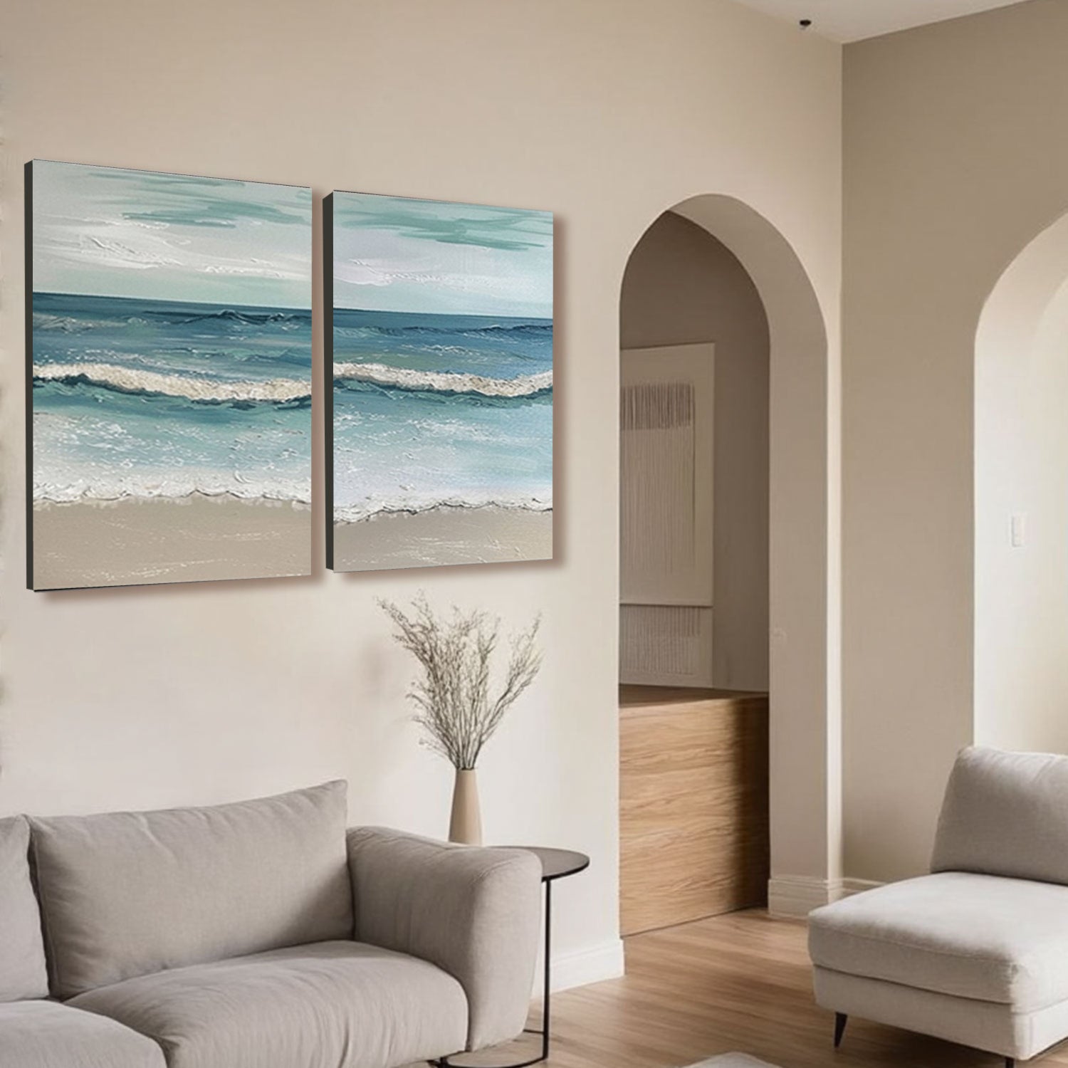 Plaster Painting "Calme"