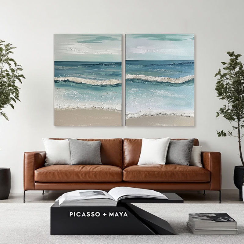 Plaster Painting "Calme"