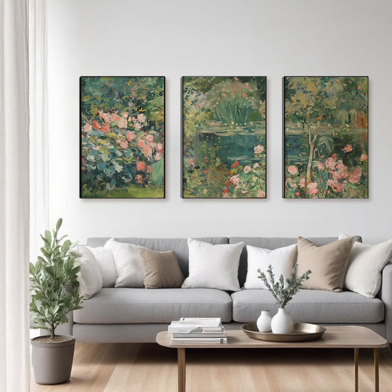 Colorful Painting "Estanque Interior"