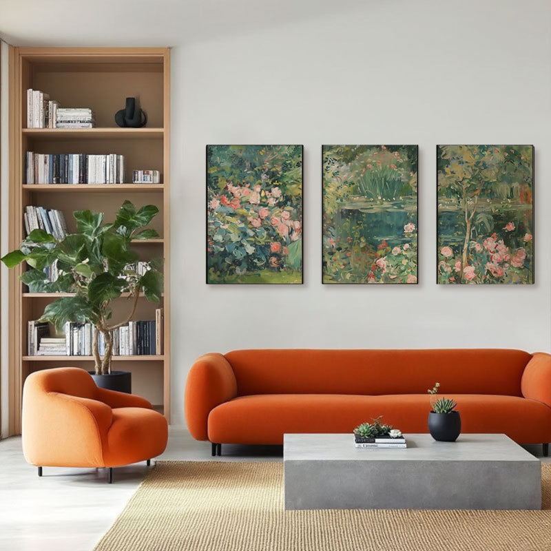 Colorful Painting "Estanque Interior"