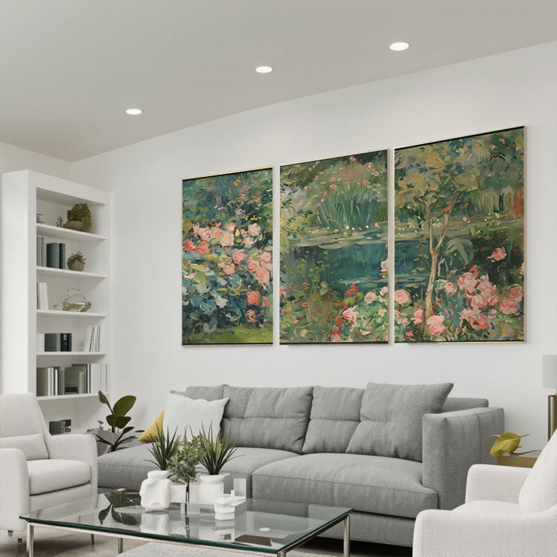 Colorful Painting "Estanque Interior"