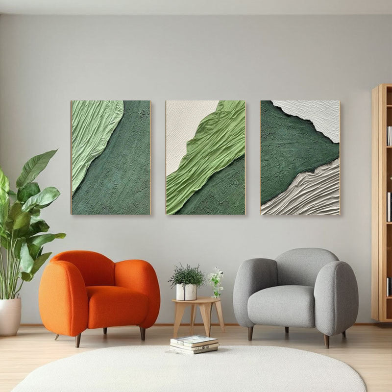 Abstract Painting "Pliegues del Tiempo"