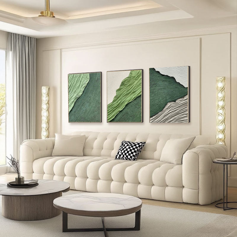 Abstract Painting "Pliegues del Tiempo"