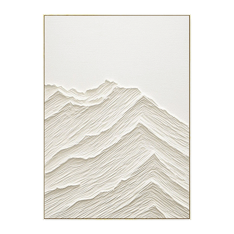 Plaster Art Minimalist Textured Painting #MM086