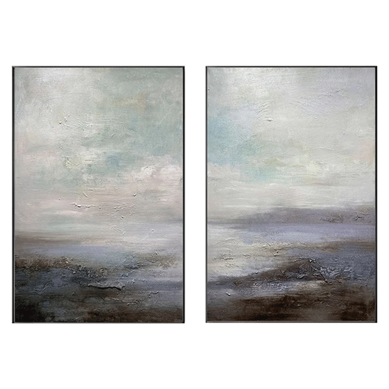 Ocean And Sky Painting Set of 2#OS 041