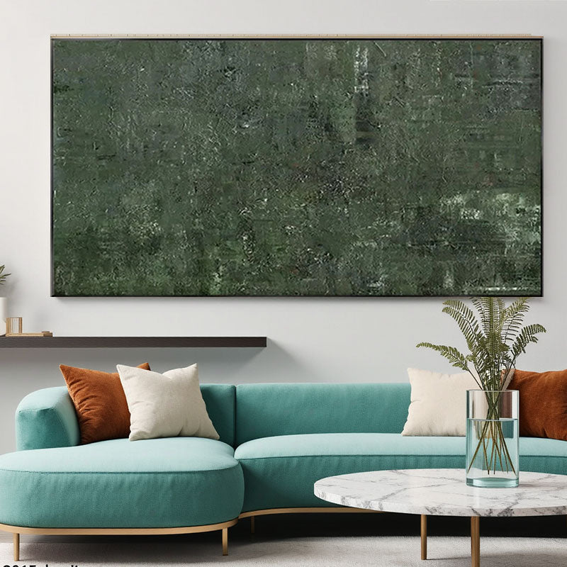 Blue & Green Abstract #BG095