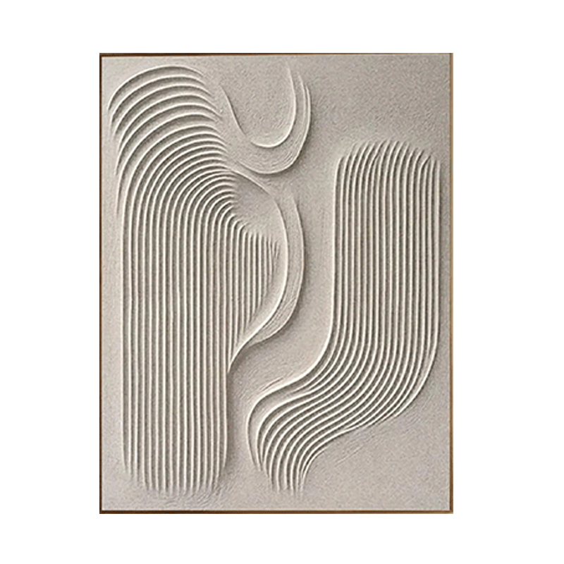 Beige & Brown Abstract #BB068