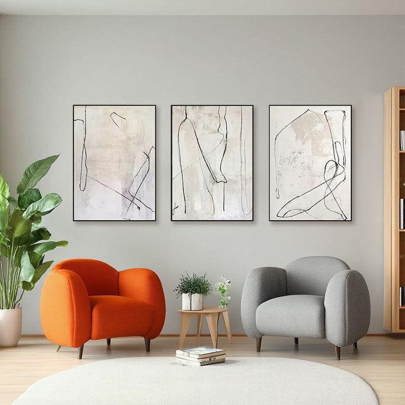 Abstract Painting Set of 3 #AB210