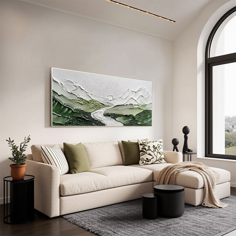 Plaster Art Minimalist Textured Painting #MM312