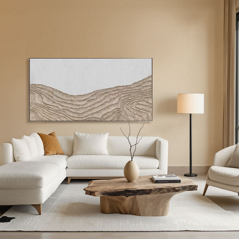 Plaster Art Minimalist Textured Painting #MM197