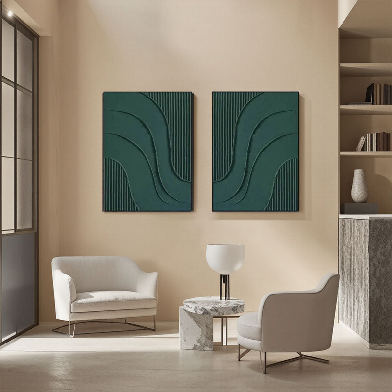 Abstract Tranquility Set of 2 #WS015